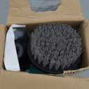 Leebein Electric Spin Scrubber, 2025 New Cordless Cleaning Brush Bathroom Scrubber, IPX7 Waterproof Shower Scrubber with 7 Brush Heads, Extendable Long Handle and 2 Speeds Scrubber for Bathtub Floor (Black)