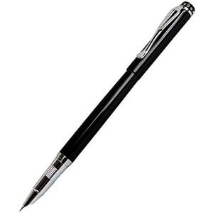 Elegant Fountain Pen Jinhao 301 Black with Diamond Fine Nib