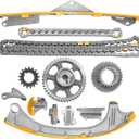 144015A2A02 Timing Chain Kit Compatible With Honda Accord 2013-2017 /for CR-V 2015-2019 / for ACURA ILX 2016-2020 / TLX 2015-2020 2.4L K24W1 K24W7, 14401-5A2-A02 14510-5A2-A01