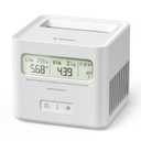 X-Sense Radon Detector for Home, Easy to Use, Zero Lab Fees, No Installation Required, Continuous Monitoring with Clear LCD Screen, XR0A-SR, EXP: 2 Years After Installation