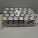 Zevia Zero Sugar Soda, Rainbow Variety Pack, 12 oz Cans (24-Pack) – Naturally Sweetened, Non-GMO Project Verified, Gluten-Free, Vegan, BBD : 01/08/2027