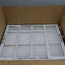 Lamons KP-20x25x4x2.AZ.Toe Assigned by Sterling Seal & Supply, (STCC) Furnace Air Filter, 20" x 25" x 4", Purolator Key Pleat Extended Surface Pleated Air Filter, Mechanical MERV 8 (2-Pack)