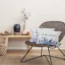 Inspirational Hydrangea Floral Throw Pillow Covers 16x24, Live Life in Full Bloom Cottagecore Flower Decorative Pillow Covers for Home Bedroom, Inspirational Gifts Accent Pillows Cover Pillowcases