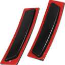 Pair 63147295541 63147295542 Front Bumper Reflector Side Marker for BMW F30 3 Series 320i 340i M Sport 2016-2018 Replace Reflector Black Red Replacement