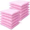Geetery 12 Pcs Bulk Floor Pillows Cushion for Kids Classroom,Pink,Square