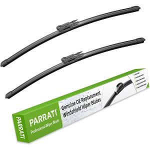 PARRATI 24 Inch &19 inch of High Performance Premium All-Season Automotive Replacement Front Windshield Wiper Blades for BMW M3 328i M340i 335i 328d, Easy DIY Install(Set of 2)