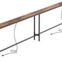 SUPERJARE 102 Inch Sofa Table with 2 Power Outlets and USB-C Ports
5.9 Inch Narrow Console Table with Storage, Extra-Long, for Entryway Hallway Couch Behind Sofa, Small Spaces, Rustic Brown