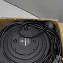DEWENWILS Retractable Extension Cord Reel, 50FT Heavy Duty Power Cord, 14/3AWG SJTOW, Lighted Triple Tap Outlets, 13 Amp Circuit Breaker, Ceiling/Wall Mount, UL Listed