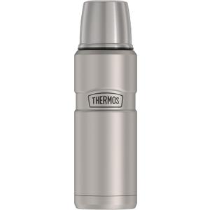THERMOS Stainless King Vacuum-Insulated Compact Bottle, 16 Ounce, Matte Steel