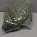 H.VERSAILTEX Non Slip Thick Shaggy Chenille Bathroom Rugs, Bath Mats for Bathroom Extra Soft and Absorbent - Bath Rugs Set for Indoor/Kitchen (Set of 2-20" x 32"/17" x 24") Loden