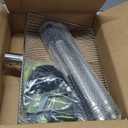 15-inch Large Chicken Poop Scooper with Ergonomic Grip, 4 in 1 Adjustable Chicken Coop Pooper Shovel (24 to 70"), Sifting Litter Shovel for Chicken Coop/Goat Stall/Stable Cleaning