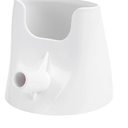 Aramox Flour Funnel, Specially Crafted for Artisan KSM150 Stand Mixer, Secure Fit Dishwasher Safe Plastic, Prevent and Spill, with Easy Pour Design for Baking Ingredients (White)