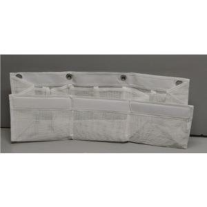 Hanging Storage Mesh Bag Bins with Pockets (23in x 9in)