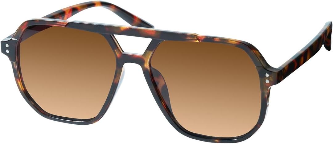 mosanana Oversized Aviator Sunglasses for Women and Men with Polarized Lens MS52243