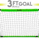 Franklin Sports Mini Soccer Goal with Ball and Pump