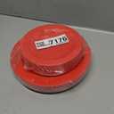 joy akkess 50 PCS Red Plastic Plates Heavy Duty Red Plates Disposable include 25 Dinner (10.25") & Dessert/Salad (7.5") for Valentine's Day, Birthday, Wedding