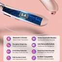 Neckband Bluetooth Headphones, Bluetooth 5.4 Wireless Headphone with Retractable Earbud,CVC8.0 Noise Cancelling, 16Hrs Playtime, Around The Neck Headphones Stereo Headset for Music, Conference, Videos