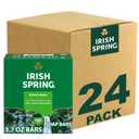 Irish Spring Bar Soap for Men, Original Clean, Smell Fresh and Clean for 12 Hours, Men Soap Bars for Washing Hands and Body, Mild for Skin, Recyclable Carton, 3.7 Ounce - 3 Count (Pack of 8)