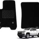 WENNEBIRD Front Carpet Floor Mats for Chevrolet Colorado 2023-2026, 2Pc