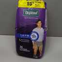 Depend Night Defense Adult Diapers, Incontinence Underwear for Men, Disposable, Overnight, Small/Medium, Grey, 26 Count