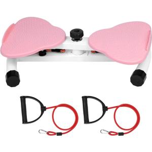 Waist Twister Machine Exercise, Ab Twist Board with 300 lbs Weight Capacity, Abs Workout for Slim Waist and Core Ab Exercise, Noiseless Home Gym Equipment for Women Men(Pink) Waist Twister Machine Exercise, Ab Twist Board with 300 lbs Weight Capacity, Abs Workout for Slim Waist and Core Ab Exercise, Noiseless Home Gym Equipment for Women Men(Pink)