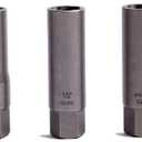 5PCS Spiral Type Deep Bolt Extractor Set,Spark Plug Extractor Set,Lug Nut Extractor Set for Removing Deeply trapped and Broken Bolts, Studs, Fittings, Threaded Pipes and Pins