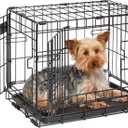 Midwest 18-Inch Double Door iCrate, for Tiny Breeds, Up to 10 lbs