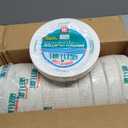 AJM Packaging Corporation Paper Plates, 9" Diameter, White, 100/Pack