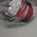 AOFITEE Fullbody Dog Coat Warm Fleece Dog Jacket, Windproof Dogs Winter Coat with Harness Built in, Reflective Turtleneck Dogs Snowsuit Puffer Jacket, Four Legged Pet Snow Suit, Christmas Red, Small (Burgundy)