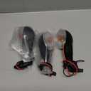 LCGLY 2 pairs of Turn Signal Light 23037-0115/ 0116/ 0117/ 0118/ 0388/ 0389/ 0376/ 0377 Compatible with KAWASAKI KLX125 KLX150 KLX230 KLX250 KLX300 KLX230, EX250, VN650, KLR650