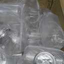 100 Pack PET Sealing Cups For Manual Can Sealer, 11.2oz With Aluminum Lids, Pull tab can lid
