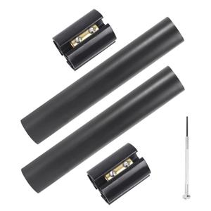 2 Sets Underground Wire Splice Kit for 14/3 to 8/3 Range Direct Burial Uf Wire Handle up to 600 Volts Maximum, Includes Splice Connectors and Heat, Shrink Tubing Electrical Cables