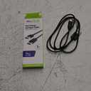 CellCandy USB-C/A Charge & Sync Cable, Black (3 ft)