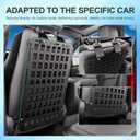SZYANG 1PC Seat Back Molle Panel Compatible with 2019-2026 Chevy Silverado GMC Sierra 1500 Seat Back Organizers Molle Tactical Truck Organizer Replacement for 2019-2026 Chevy Silverado Accessories