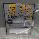 DOK TigerToes Premium Non-Slip Dog Socks for Hardwood Floors - Extra-Thick Grip That Works Even When Twisted - Prevents Licking, Slipping, and Great for Dog Paw Protection - Size Large (Classic Grey)