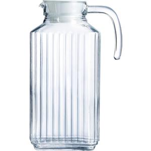 Arcoroc Quadro Fridge jar with white plastic lid 1,7l - 1 Jar