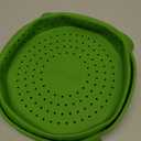 Avokado Silicone Steamer Basket for 6qt Instant Pot [3qt, 8qt avail], Ninja Foodi, Other Pressure Cookers - 100% Food Safe, BPA-Free, Dishwasher Safe Collapsible Vegetable Steamer Basket & Strainer (Green)