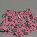 maamgic Boys Swim Trunks Toddler Swim Shorts Little Boys Bathing Suit Swimsuit Toddler Boy Swimwear (2T, Palmpineapple Pink)