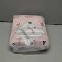 Cotton Rope Laundry Basket Hamper for Girls Kids Baby Nursery Hamper Bin Woven Storage Basket for Living Room Girls room Boho Tall Rope Baskets for Blanket Toys Large light pink (Regular)