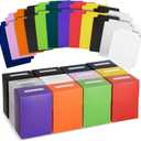 Okuna Outpost Deck Boxes with Dividers - Trading Card Storage Box & Organizer - Bulk Plastic Cases for Baseball & Game Cards - 2.88 x 1.88 x 3.88 in, Multicolor, 12-Pack