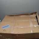 Amazon Basics Durable, Foldable, Collapsible, Portable Metal Wire Dog Crate with Tray, Single Door with Divider Panel, Easy to Assemble & Clean, 36 x 23 x 25 in, Black