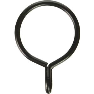 Rod Desyne 1924-12 2-1/4" Curtain Eyelet Rings, Black