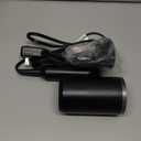 ANNLARY Hair Dryer with Comb | 1800W Blow Dryer with Diffuser for Curly Hair | Plasma Ionic Hairdryer for Frizz Control | Foldable & Protable Design for Travel | 6.5 ft ALCI Cord (Black)