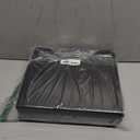 STORAGE MANIAC Storage Cubes, 11 Inch Durable 6 Pack Fabric Foldable Collapsible Bins with Handles for Organization, Closet, Shelves, Offices, Toys, Black