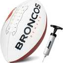 Franklin Sports NFL Autograph Football - Official Size White Panel Souvenir Football for Autographs + Signatures - NFL Team Fan Shop Memorabilia
