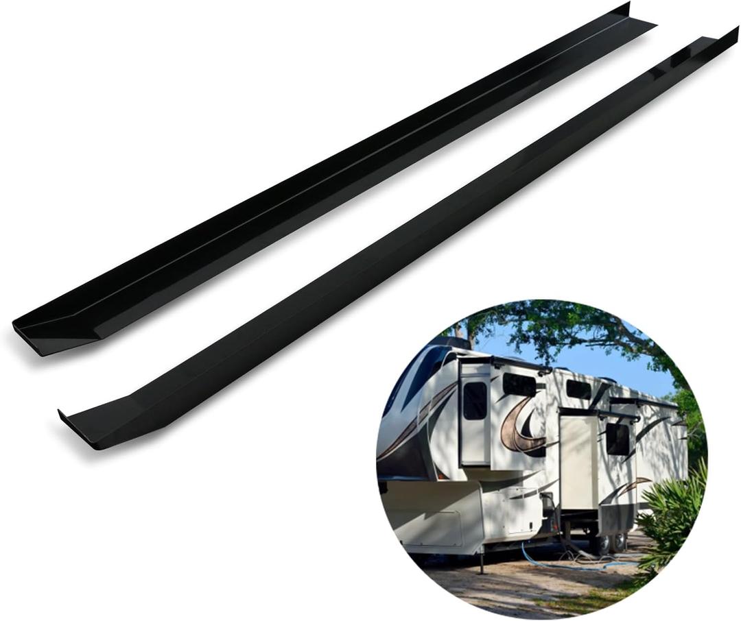PACEWALKER RV Slide Out Skis Slide Out Supports for RV Camper Prevents Floors from Being Scratched and Scuffed 2PCSDo Not Include Butyl