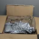 Realspring Inflatable Bean Bag Chairs Outdoor Blow up Camping Chairs Inflatable Lazy Sofa Folding Portable Bean Bag Loungers Couch for Movie Night(Coffee,6 Pcs)