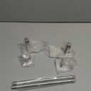 Taozun Towel Bar - 24 Inch Towel Holder with 2 Packs Adhesive Hooks, Hand Towel Rack Stick on Wall, Stainless Steel Bathroom Hardware Accessory Kit (Silver)