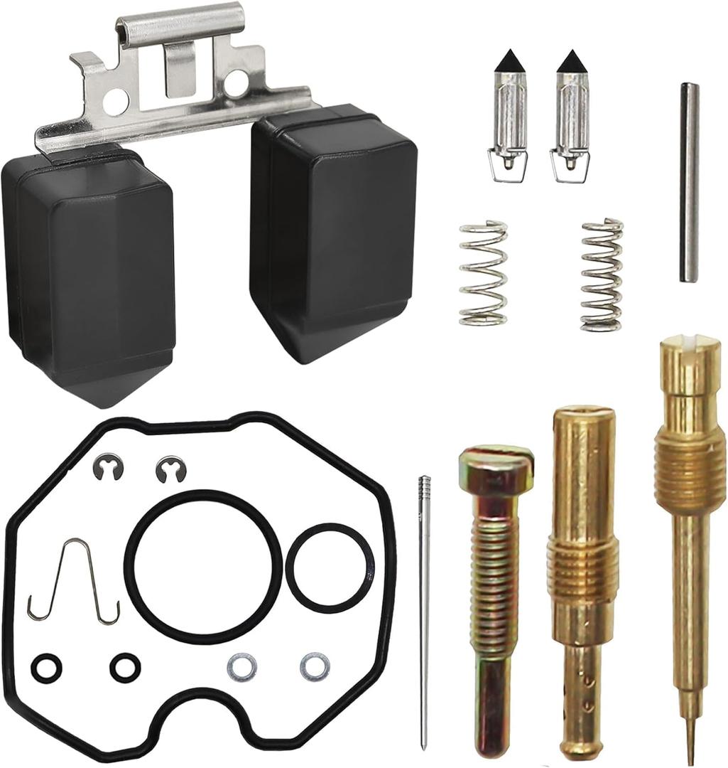 Carburetor Repair Rebuild Kits Fit for Honda XR100 1981-1984 XL100S 1979-1985 XR100R 1995-2003 CRF100F 2004-2007 XL125S 1979-1985 XR200 1980-1984 XR200R 1986-1997