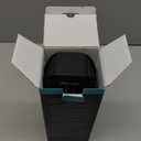 Flying Insect Trap Plug in Mosquito Bug Zapper Indoor Gnat Moth Catcher with 9W Night UV Light, 10 Sticky Glue Board Refills for Home Office (Black)